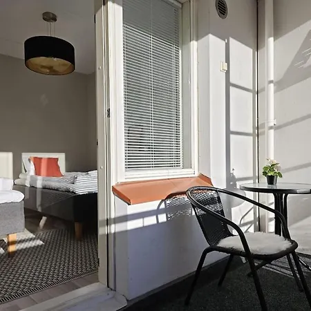 Modern One-bedroom With Glazed Sun Balcony, 350m Metro Helsinki