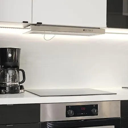 Modern One-bedroom With Glazed Sun Balcony, 350m Metro Apartment *