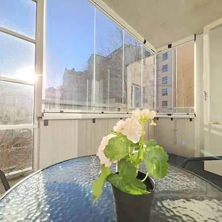 Apartment Modern One-bedroom With Glazed Sun Balcony, 350m Metro